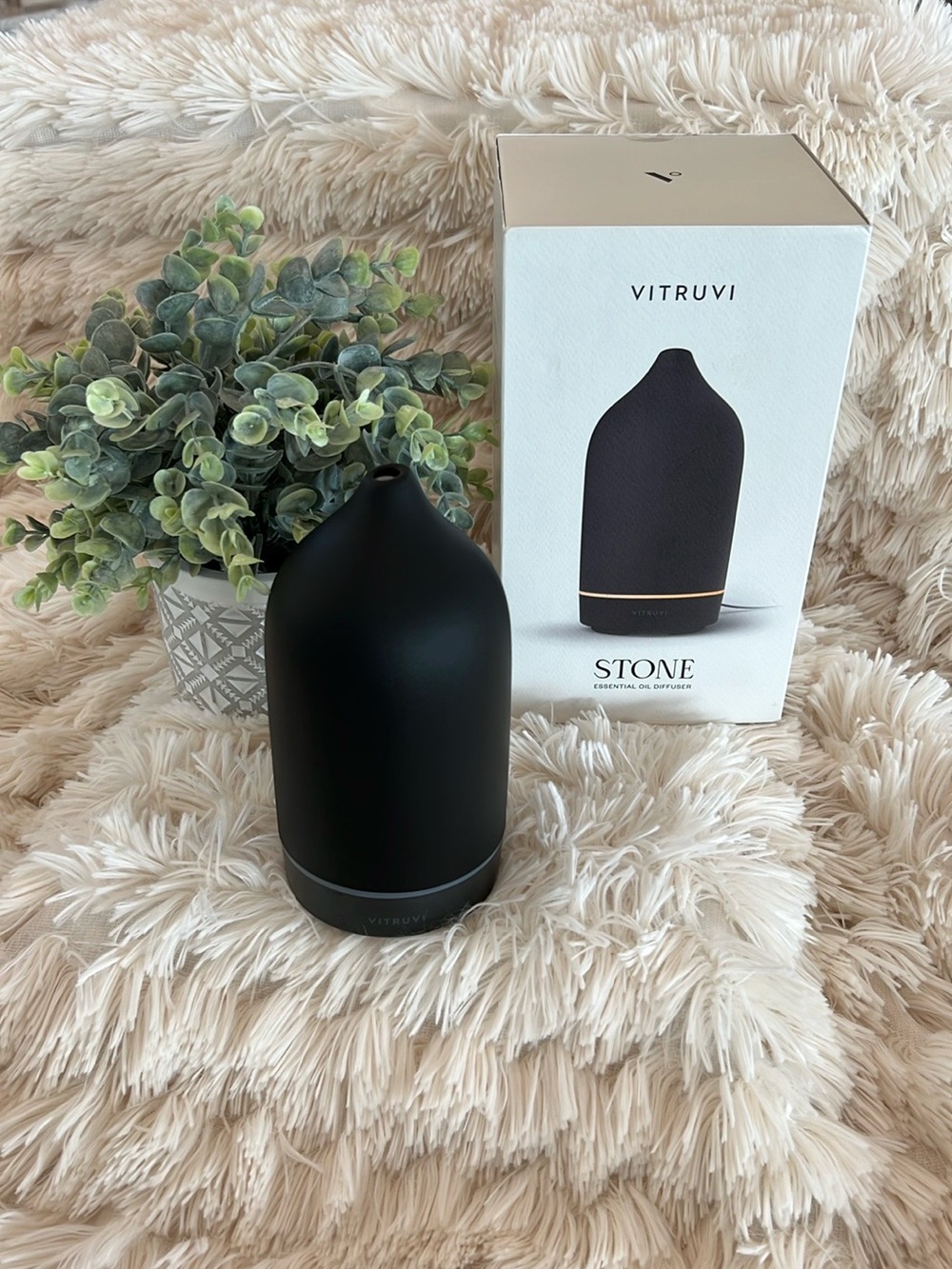 🎉Host Pick🎉Vitruvi Stone Diffuser - Black